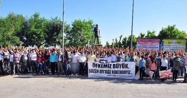 Suruç’taki Patlama Şırnak’ta Protesto Edildi