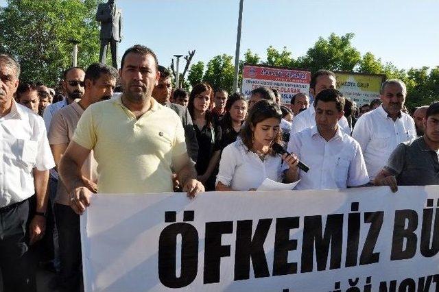 Suruç’taki Patlama Şırnak’ta Protesto Edildi