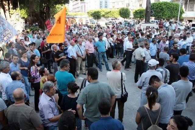 Suruç’taki Bombalı Saldırı Protesto Edildi