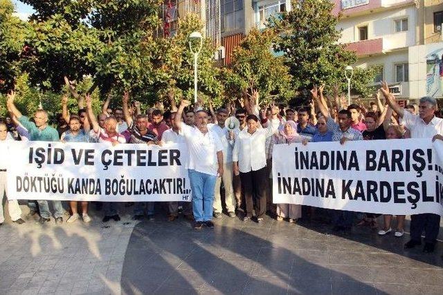 Suruç’taki Patlama Manisa’da Protesto Edildi