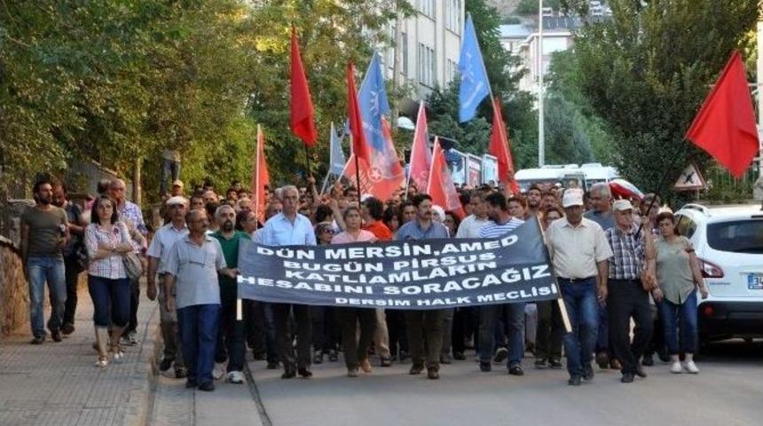 Tunceli&rsquo;de &rsquo;suru&ccedil;&rsquo; Protestosu