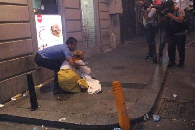 Taksim'de Polis Müdehalesi