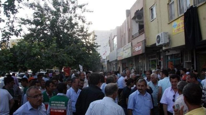 Suru&ccedil;&rsquo;taki Patlamanın Ardından Midyat&rsquo;ta Olaylı Protesto