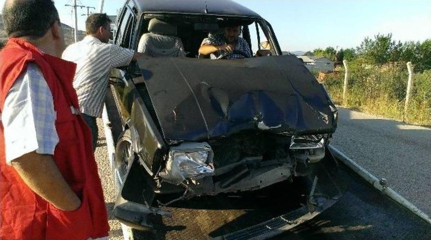 Boğaz Yolunda Zincirleme Kaza