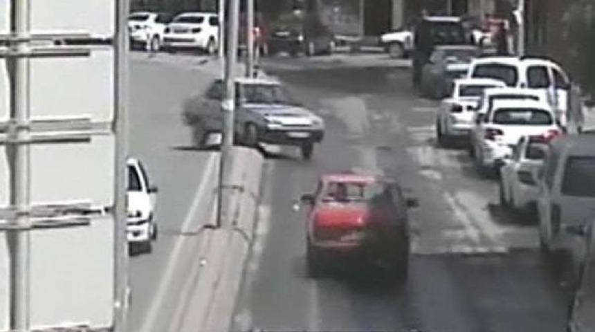 Sivas'ta Trafik Kazaları Mobese'de