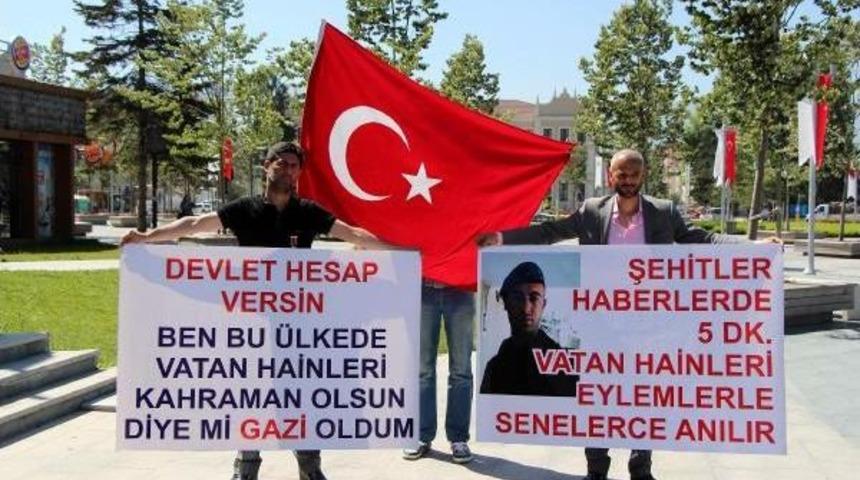 Bolu'da Şehit Tepkisi