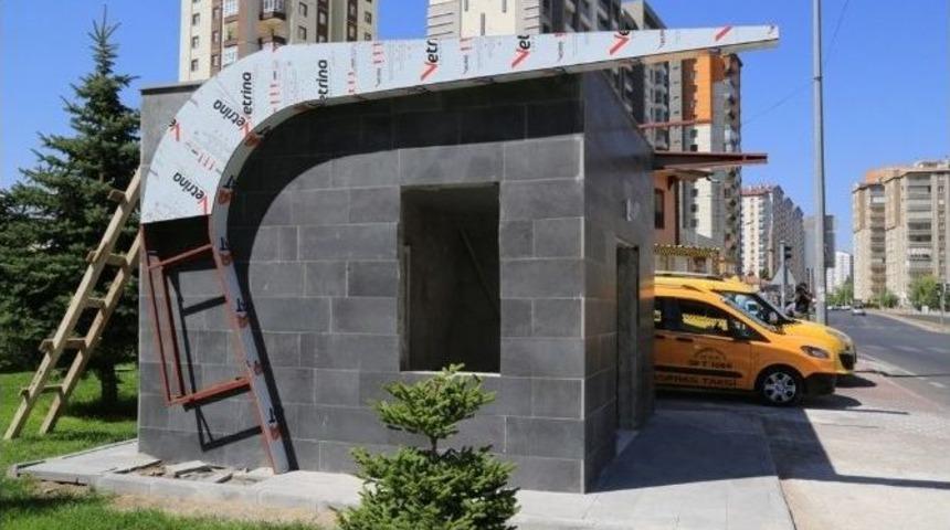 10 Ayrı Semtte 10 Adet Taksi Durağı