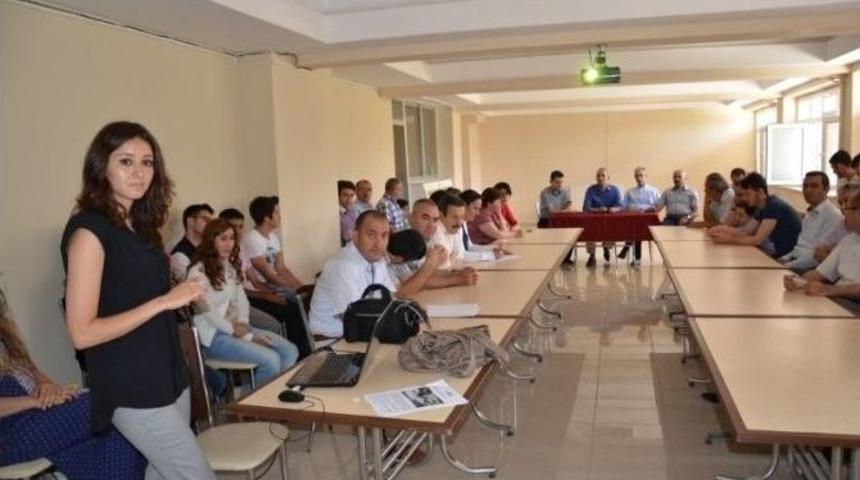 &Ccedil;evre Ve Şehircilik İl M&uuml;d&uuml;rl&uuml;ğ&uuml; Personellerine Uyuşturucu İle M&uuml;cadele Eğitimi Verildi