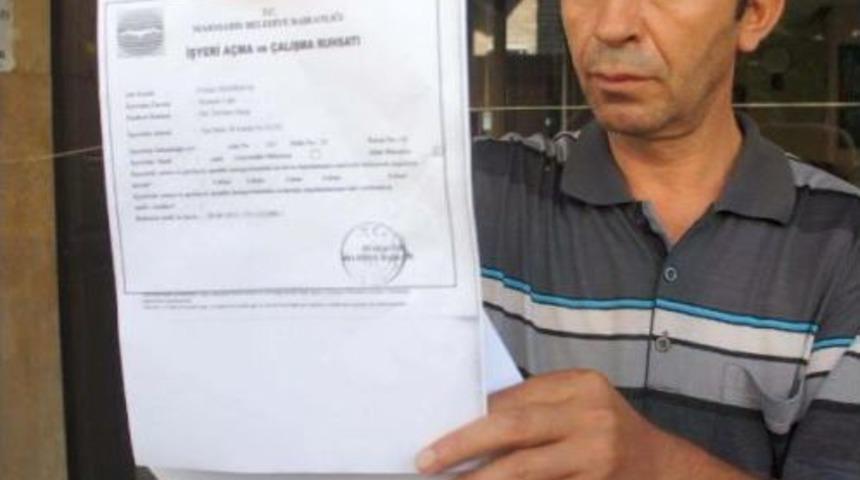 Pastane Işletmecisinin Ruhsat Tepkisi