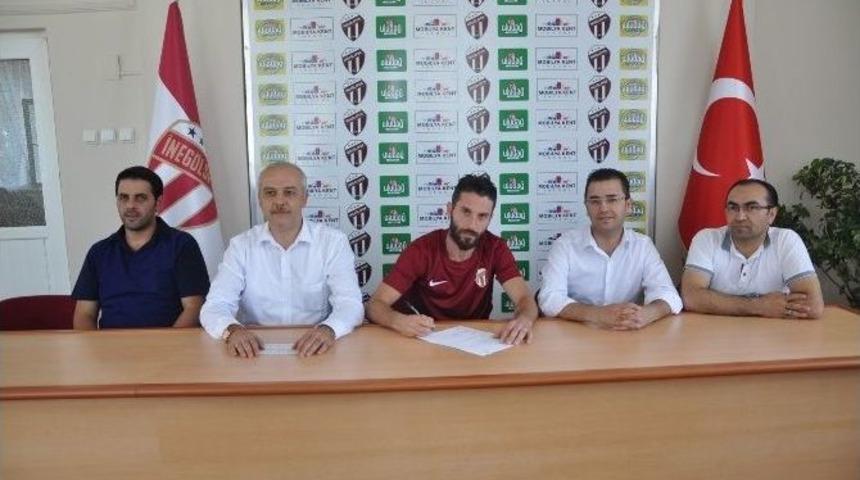 T&uuml;rker Toptaş İneg&ouml;lspor&rsquo;da