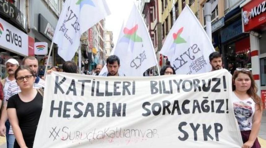 Giresun&rsquo;Da Ter&ouml;re Tepki Eylemi