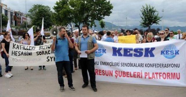 Giresun’Da Teröre Tepki Eylemi