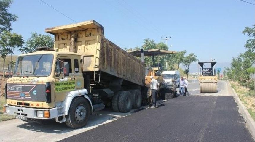Turgutlu&rsquo;da Eski Manisa Yolu Asfalta Kavuşuyor