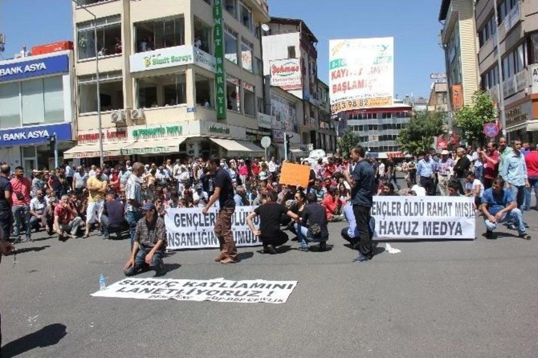 Bing&ouml;l&rsquo;de Suru&ccedil;&rsquo;taki Katliam Protesto Edildi