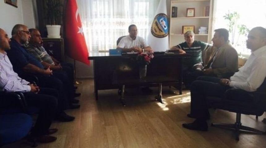 T&uuml;fenkci&rsquo;den Yeşilyurt Şof&ouml;rler Odasına Ziyaret