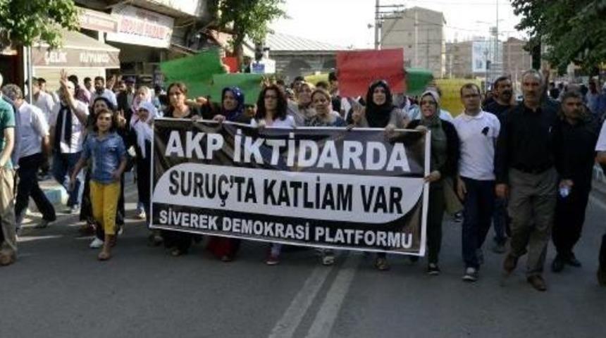 Siverek&rsquo;Te 'suru&ccedil;' Protestosu