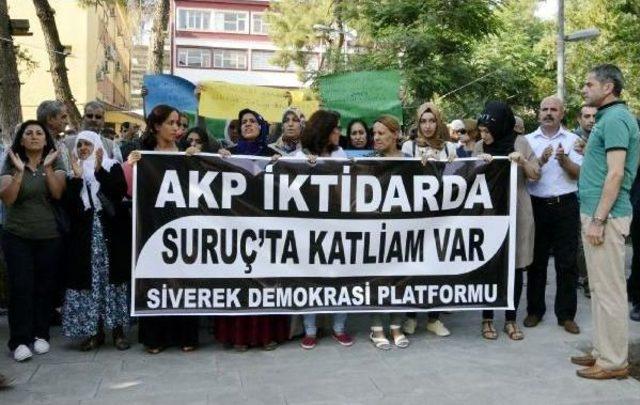 Siverek’Te 'suruç' Protestosu