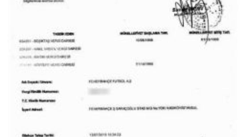 Fenerbah&ccedil;e&rsquo;den Yalanlama