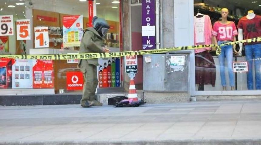 &Ccedil;orum'da Ş&uuml;pheli &Ccedil;anta Endişe Yarattı