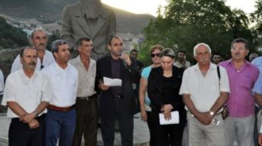 Chp Tunceli İl Teşkilatı, Suru&ccedil;&rsquo;taki Patlamayı Protesto Etti