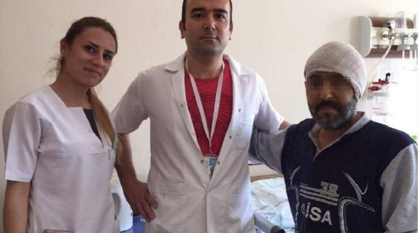 Nevşehir&rsquo;de İlk Kez Kafa Kaide T&uuml;m&ouml;r&uuml; Ameliyatı Yapıldı
