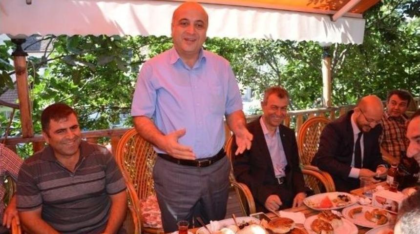 Kaymakam Yolcu Onuruna Stk&rsquo;lardan Veda Kahvaltısı