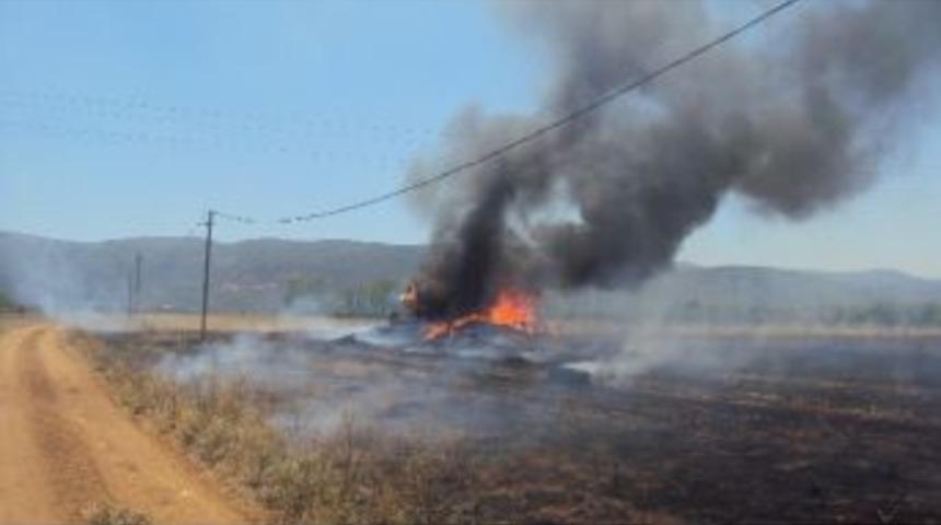 Antalya&rsquo;da Saman Y&uuml;kl&uuml; Kamyon Alev Aldı: 1 Ağır Yaralı