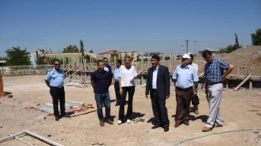 Başkan &Ccedil;elik, Şehzadeler Spor Kompleksini İnceledi