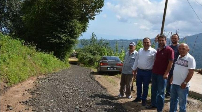 G&ouml;rele Belediyesi&rsquo;nden Yol Atağı