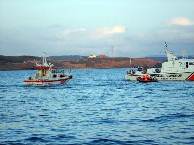 Riva Açıklarında Çarpışan İki Gemiden Biri Battı