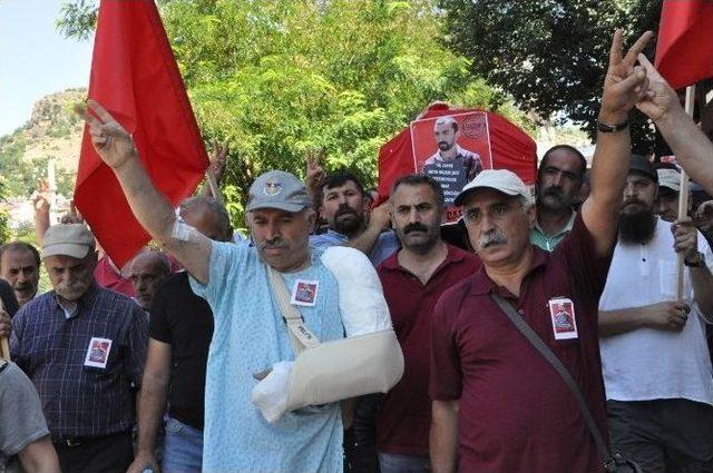 Patlamada Ölen Çağdaş Aydın Tunceli’de Son Yolculuğuna Uğurlandı