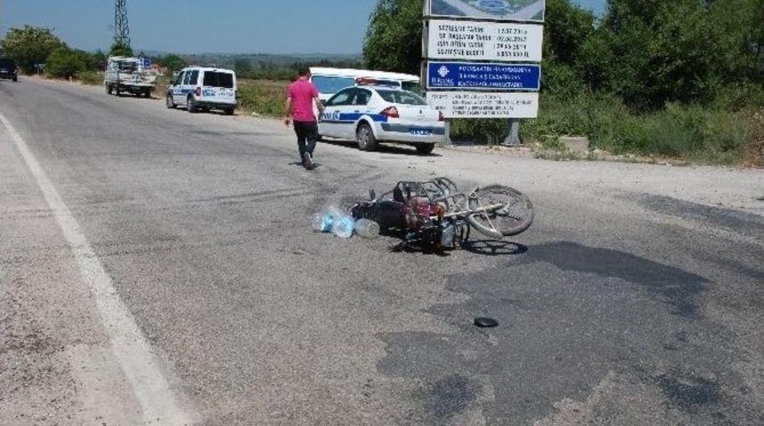 Bayrami&ccedil;&rsquo;te Trafik Kazası, 1 Yaralı
