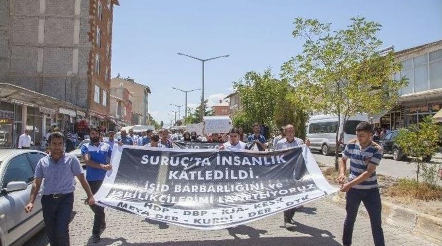 Suru&ccedil;&rsquo;taki Patlama Ahlat&rsquo;ta Kınandı