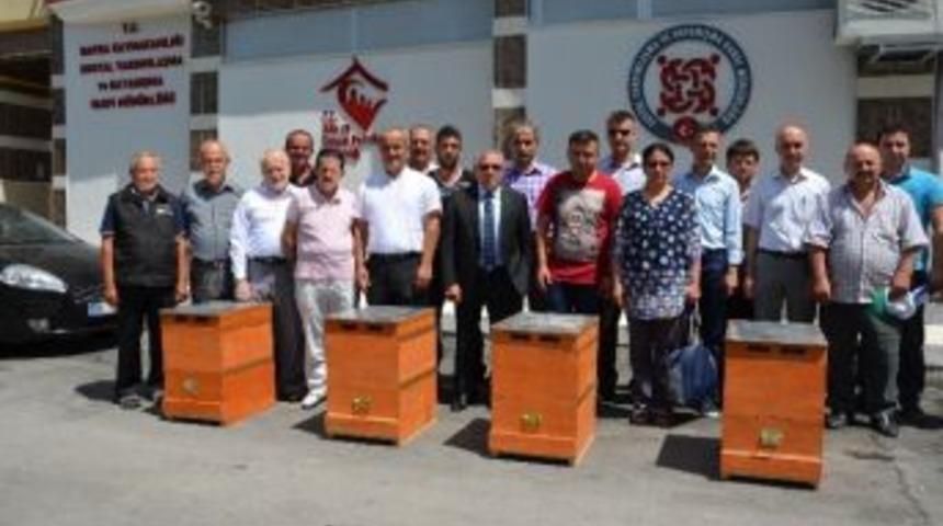 Bafra Sydv Boş Arı Kovanı Dağıttı