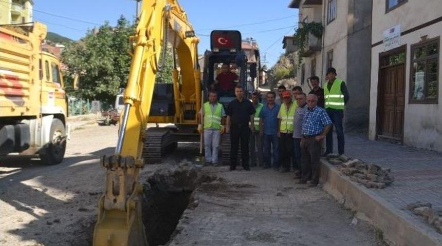 İskilip&rsquo;te İ&ccedil;me Suyu Şebekesi Yenileniyor