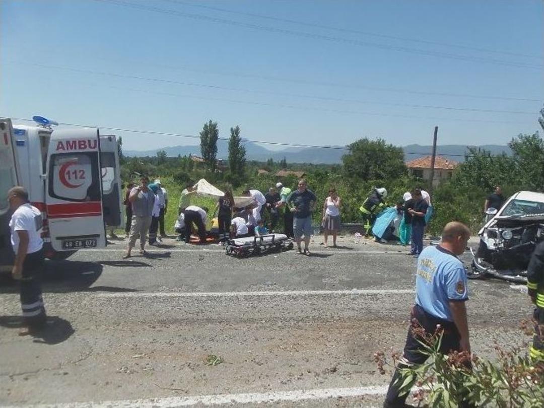 Muğla&rsquo;da Trafik Kazası; 1&rsquo;si Ağır, 7 Yaralı