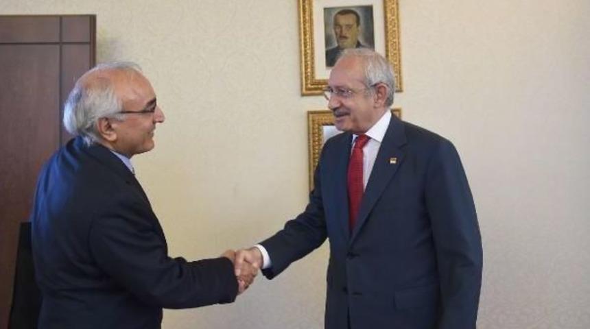 Kılı&ccedil;daroğlu, İhd Y&ouml;netimini Kabul Etti