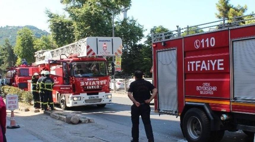 Ordu&rsquo;da Yangın Paniği