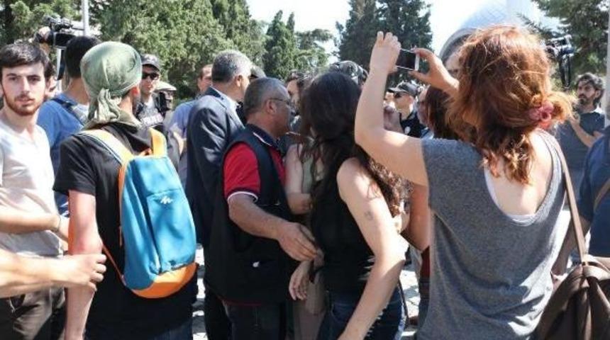 Ece Din&ccedil;'in Cenazesinin Ardından Gerginlik