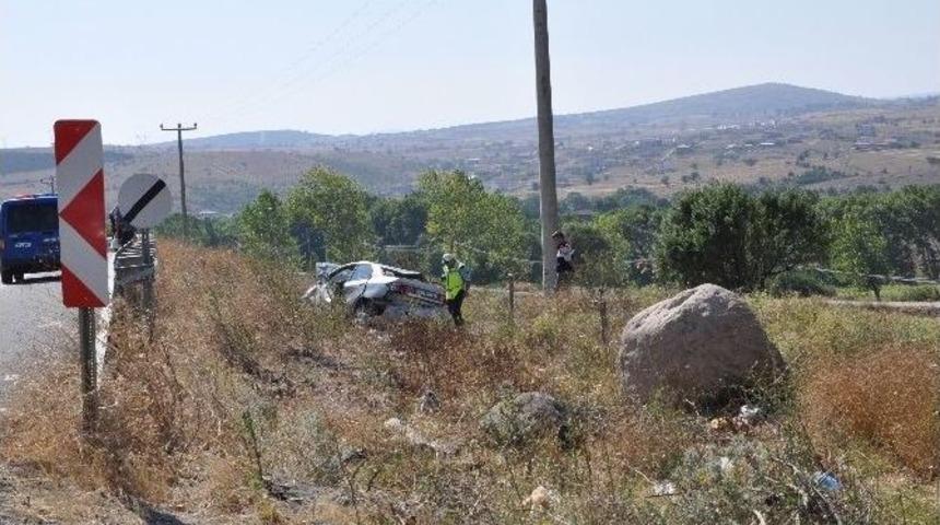 Balıkesir&rsquo;de Trafik Kazası: 1 Yaralı