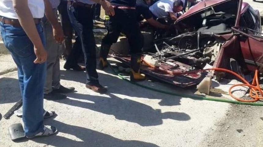 Malatya&rsquo;da Trafik Kazası: 2 &Ouml;l&uuml;