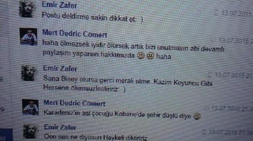 Samsunlu Gen&ccedil;, Suru&ccedil;'ta Yaralanan Arkadaşının '&ouml;lmezsek Iyidir' Mesajını Paylaştı