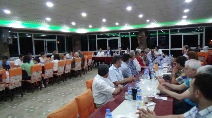 Kulp Kaymakamı Maraşlı&rsquo;ya Veda Yemeği Verildi