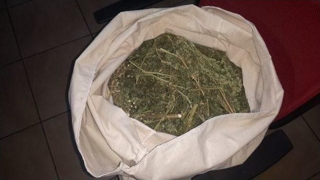 Elazığ’da 5 Kilo Esrar Ve 2 Bin Paket Kaçak Sigara Ele Geçirildi