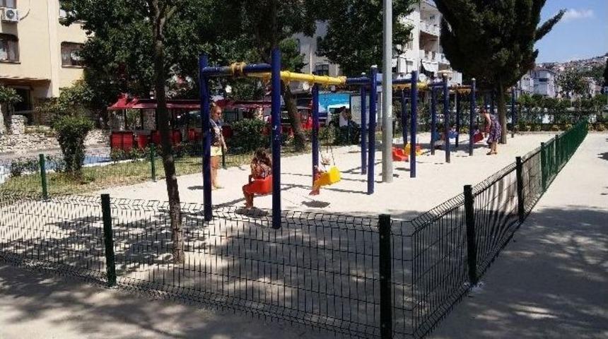 B&uuml;y&uuml;k&ccedil;ekmece&rsquo;de &Ccedil;ocuk Parkları Artık &Ccedil;ok Daha Hijyenik