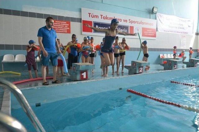 Yakutiye, Erzurum’un Çocuklarına Yüzme Öğretiyor