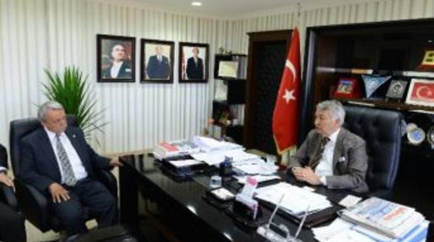 Chp&rsquo;li Vekilden Başkan G&uuml;naydın&rsquo;a Ziyaret
