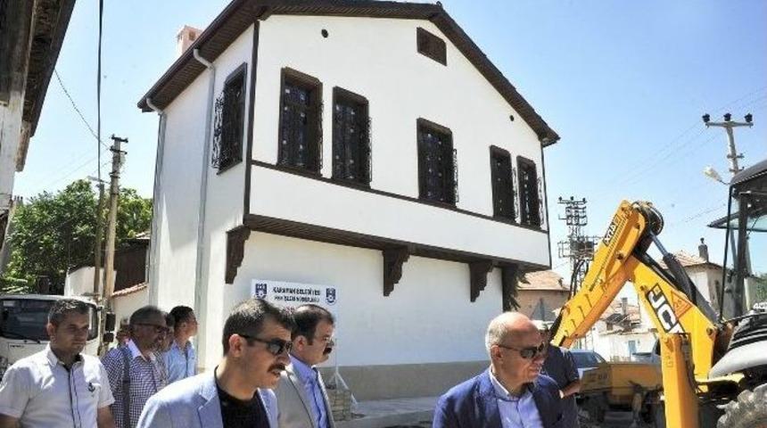 Karaman&rsquo;da İki Asırlık Tarihi Ev Turizme Kazandırıldı