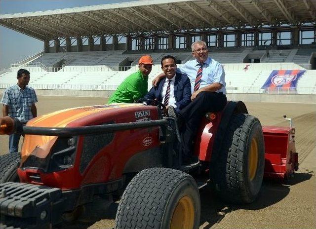 Doğanlar Stadı’nda Tohumlar Atıldı