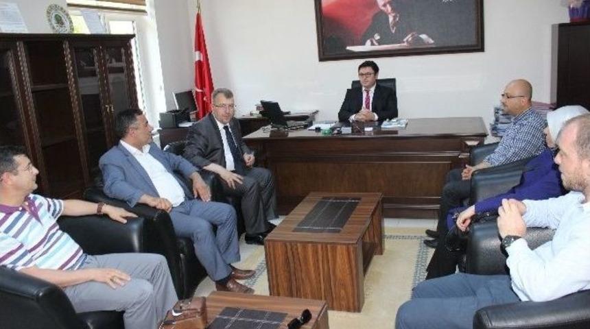 Ak Parti Milletvekili Eldemir, Ağır Ceza Mahkemesi Başkanını Ziyaret Etti